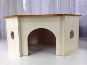 drewniany domek dla szynszyli - cena - pinokio - internetowy sklep zoologiczny