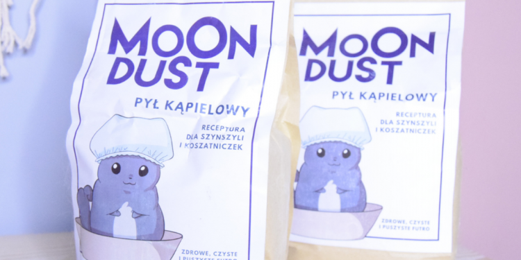 pył kąpielowy dla szynszyli moon dust - blog o szynszylach